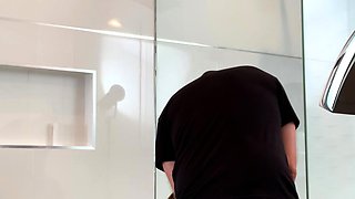 Curly Blonde Teen Records Solo Dildo Masturbation More at