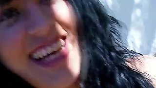 Horny Milf Raquel fucked by neighbors with thick cock