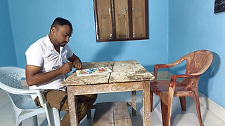 Sexy english teachers madam nude romance with her Student in the class room Part -1