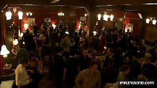 Nicole and All of Her Girlfriends Attend a Group Orgy with Spectators - Private Porn Sex Videos