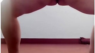 Masturbating And Urinating On The Community Terrace