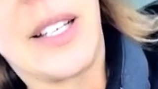 Cherie DeVille gets Tricked by driver live on Snapchat