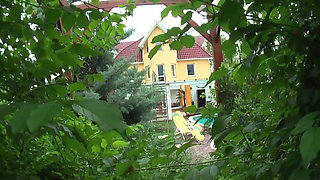 Two Buddies Share One Hot Fuck - Horny German Babe Gets Double-teamed by Best Friends