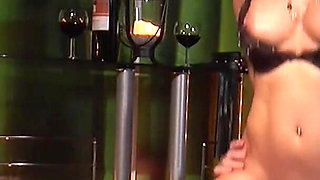 Hot Milf does badass BDSM and gets fucked hard