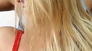 Two Blonde MILF's Showing How Strog Their Are