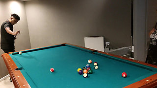 Playing Some Pool Games with My Stepsister Ends in Hardcore Sex