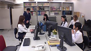 Exotic Japanese model Remi Sasaki, Ren Ayase, Miyuki Ojima, Hikaru Shiina in Hottest secretary, couple JAV clip