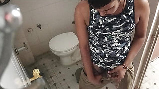 Feeling fast horny masterbate and then horny pee.