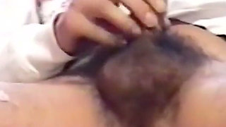 Video 2 of 2: with My Pussy Shaved, I Get Fucked by My Boss, and He Cums Inside Me. Real Cuckold Husband.