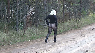 Hot MILF in Sexy Mini Dress