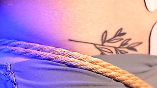 Lou's First Electro-play and Vibrator Experience - 4K