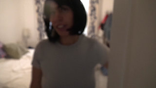 Perverted American Tourist Fucking a Hairy Mature Prostitute in Colombia