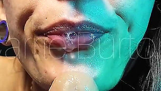 Asmr Drooling Blowjob with Lots of Saliva and Moans