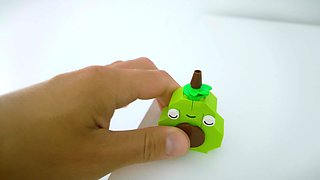 Hot busty blonde with giant tits gets fucked doggystyle and recieves a cumshot on her pussy