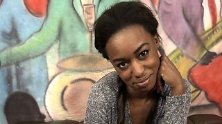 Jemeni loves it Anal Black and Ebony Bukkake Interracial POV