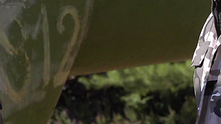 Military Babe Sabien Get Fucked Hard in Her Fat Ass