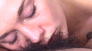Hairy Pussy Licking Close Up