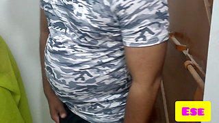 Desi Neighbour Came In the house from Terrace and Fucked Bhabhi