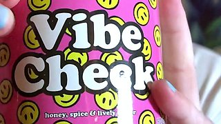 Amateur brunette Michelle with small tit