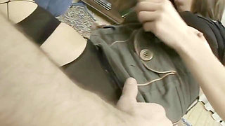 Omar Galanti Fucks the Young Maid in the Ass with His Huge Cock.