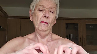 Frozen condon as dildo