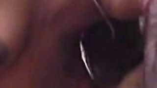Black Cougar Fucked by Two Hard Black Cocks