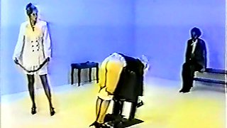 Amateur fetish BDSM action with redhead