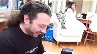 Sweet BTS with hot lesbians Tina Martinez and Gina Bitch