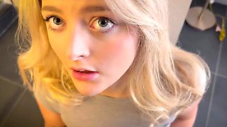 Cute blonde teen Jill Taylor fucked hardcore by a big cock