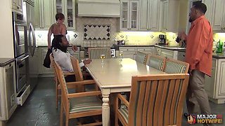 Hotwife Interracial Threeway!