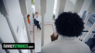 Zach's appeal to hannah leads to a rough porno ed lesson from ryan