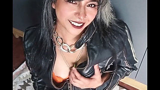 From My Pussy to Your Lips - Wet Cigarette Fetish I'm Leather