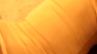 Young Bubble Booty in Dirty Yellow Dress Get Pounded From the Back