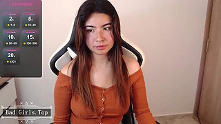 Super slim super cute big boobs teen babe cam show