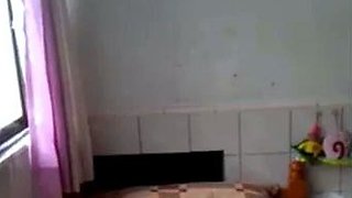 Asian Twink Masturbates and Cums on Webcam