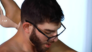 Seductive wife craves creampie from neighbor with fat cock