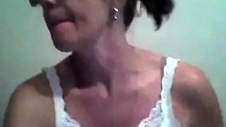 Slut girl show nipples in the office (Madame Butterfly)