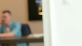 Joymii - Determined Cutie Vanna Bardot Get the Job by Giving Erotic Office Blowjob and Facial