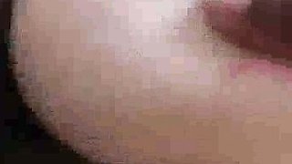 Big Titted Wife Sucking Her First BBC Dick nn