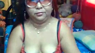 Asian BBW Milf on Webcam