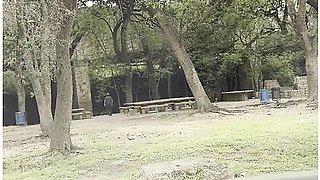 Masturbating And Cumming Hard Three Times In The Park