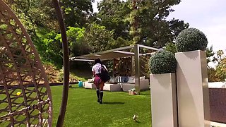 Fiery Brunette Gina Valentina's Intense Hardcore Ride