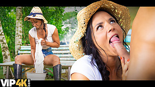 MATURE4K. Public sex in the Czech village