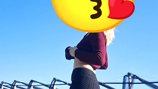 Outdoor Strip in the Sun