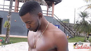 The Mistress Takes the Pool Cleaner and Him in the Pool