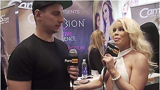 Vitaly Zd At Avn 2016 With Nikki Delano And Ariana Marie Interviews