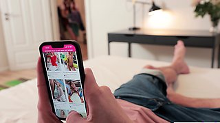 Stepsis and BFF in uniform fuck stepbro