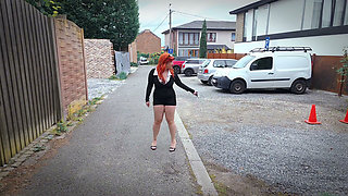 White Slut Gets Her Loud Mouth Filled with BBC