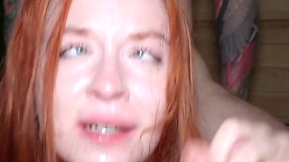 Redhead Passed Around - Throat First, Then Everything Else