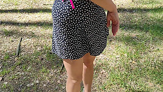 A Married Slut Got Lost in the Forest, Helped Her Out and She Agreed to Cheat on Her Husband